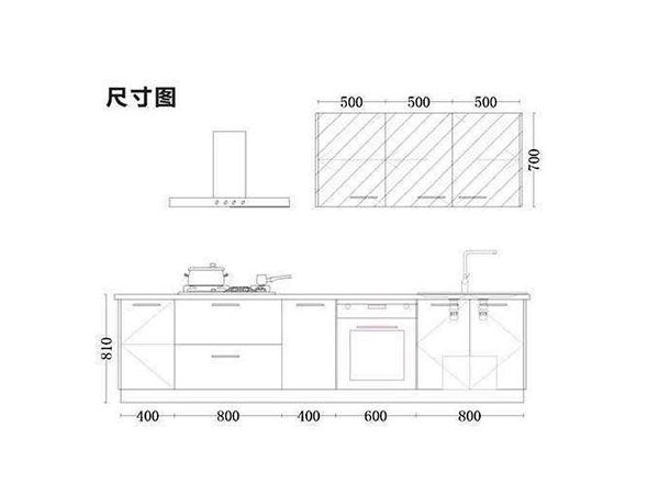 櫥柜高度與身高對(duì)照表,櫥柜高度一般多少合適?